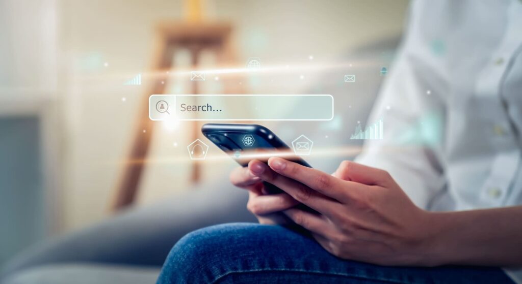 woman-hand-using-smartphone-press-screen-search-browsing-internet-online